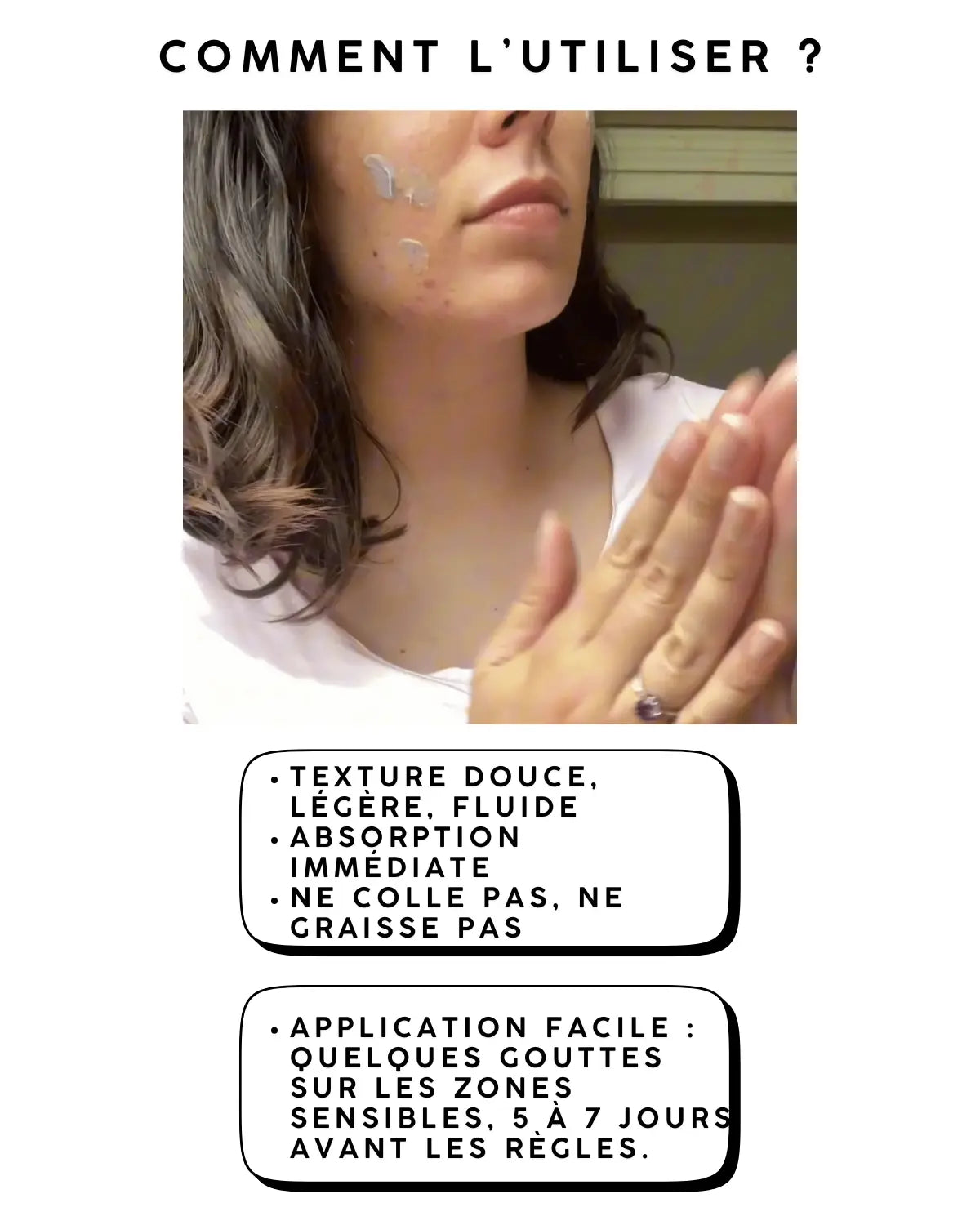 Calméa – Le soin ciblé apaisant d'anticipation pour les boutons avant les règles